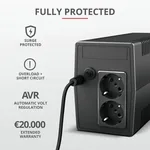 Trust PAXXON 800VA / 480W - 2 prises, miniature 4