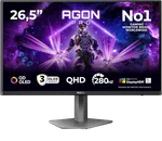 AOC AGON PRO AG276QZD2 - 27" QD-OLED QHD 280Hz 0.03ms HDR10 Adaptive Sync Light FX, miniature 1