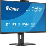 Iiyama Prolite XB2797QSNPH-B1 - 27" QHD 75Hz RJ45 Pivot Webcam USB-C DOCK 96W, miniature 4