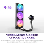 NZXT Kraken Plus 360 RGB - 360mm - Noir, miniature 9
