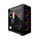 M.RED BLACK DESTROYER Gamma-G - ARGB - MT/ATX, miniature 1