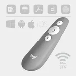 Logitech R500 Laser Presentation Remote Grey, miniature 1