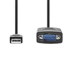 Câble Noir AD-USB-SERIAL-DB9 mâle - USB, miniature 3