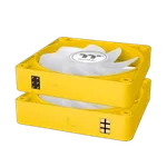Thermaltake CT120 EX Reverse ARGB (Pack de 3x120mm) - Jaune, miniature 5