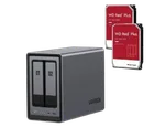 UGREEN DXP2800 - 2 Baies avec 2 disques de 4To RED Plus, miniature 1