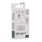 T'nB Câble USB-C vers USB-C - 1,5m - Blanc, miniature 2