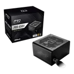 ASRock ATX 650W - 80+ Gold - PRO-650G, miniature 1