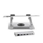T'nB iClick Support notebook - 6 ports - Gris, miniature 9