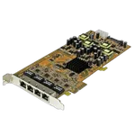 StarTech PCI-E - 4 ports Gigabit PoE - ST4000PEXPSE, miniature 1