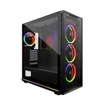 M.RED BLACK DESTROYER Alpha-G - ARGB - MT/ATX, miniature 1
