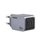 UGREEN Chargeur rapide 2 ports USB-C - 45W - Gris, miniature 2