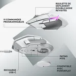 Logitech G502 X Plus - Sans-Fil - RGB - Blanc, miniature 15