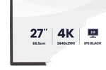 Iiyama ProGraphic - 27" 4K IPS Black 99% DCI P3 USB-C Dock Certifié Pantone, miniature 6