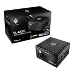ASRock ATX 650W - 80+ Gold - Steel Legend SL-650G Noir, miniature 1