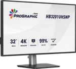 Iiyama ProGraphic - 32" 4K IPS Black 99% DCI P3 USB-C Dock Certifié Pantone, miniature 3