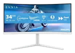 Philips Evnia - 34" CURVE UWQHD 180Hz Fast VA Ambiglow FreeSync Premium, miniature 1