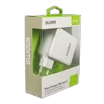 Chargeur mural 3 ports - 2xUSB-A - USB-C - Blanc, miniature 10