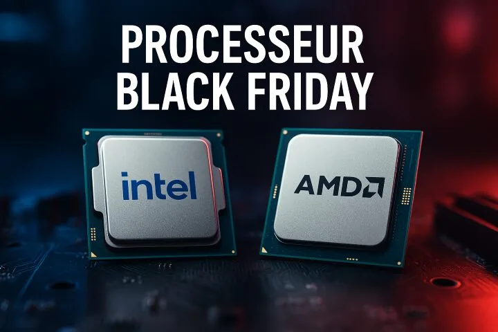 Black Friday Processeur 2025 :  les meilleures offres Intel & AMD