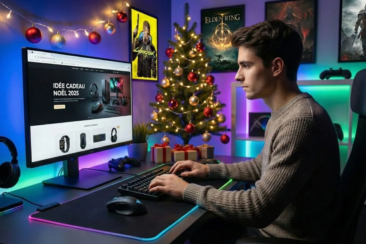 Quelle idée cadeau gamer offrir pour Noël 2025 ?
