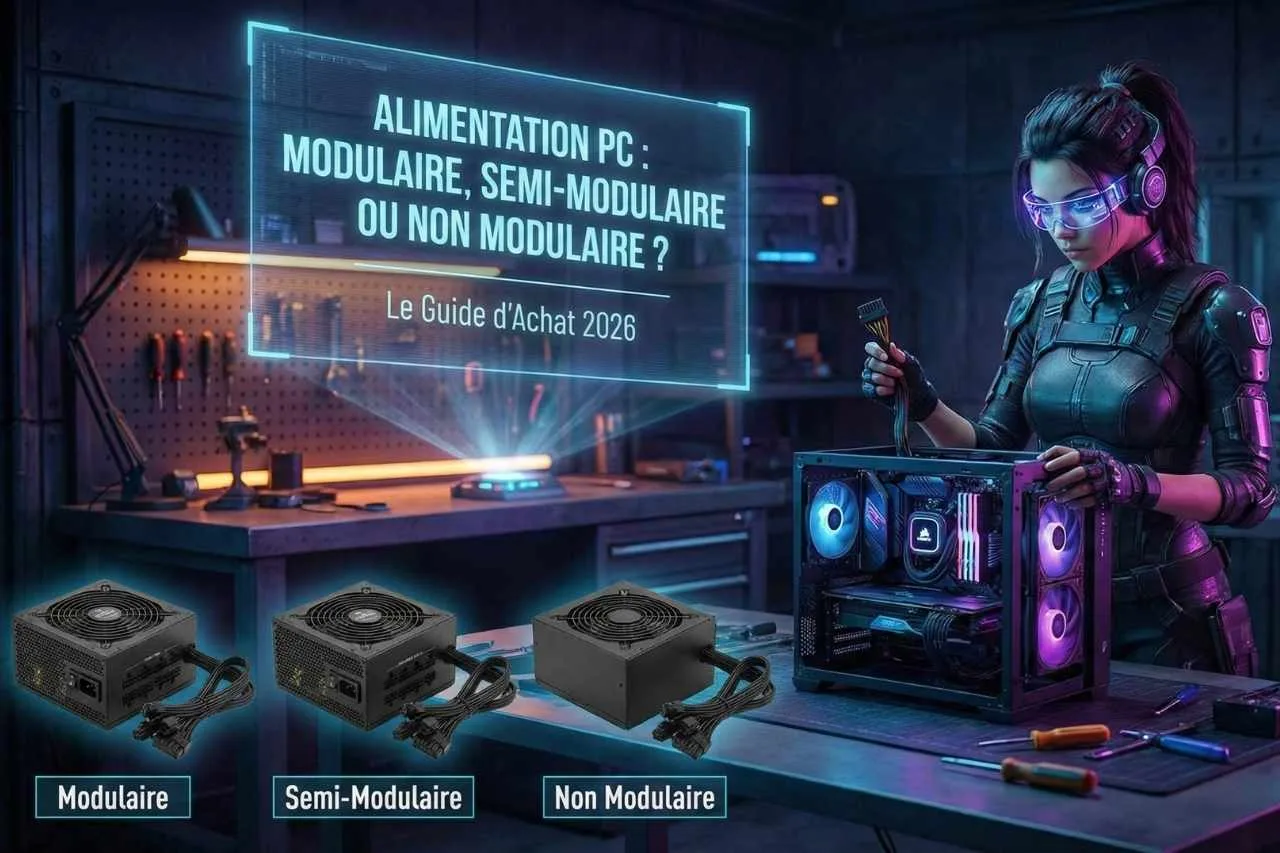 Alimentation PC : Modulaire, Semi-Modulaire ou Non Modulaire ? Le Guide d’Achat 2026