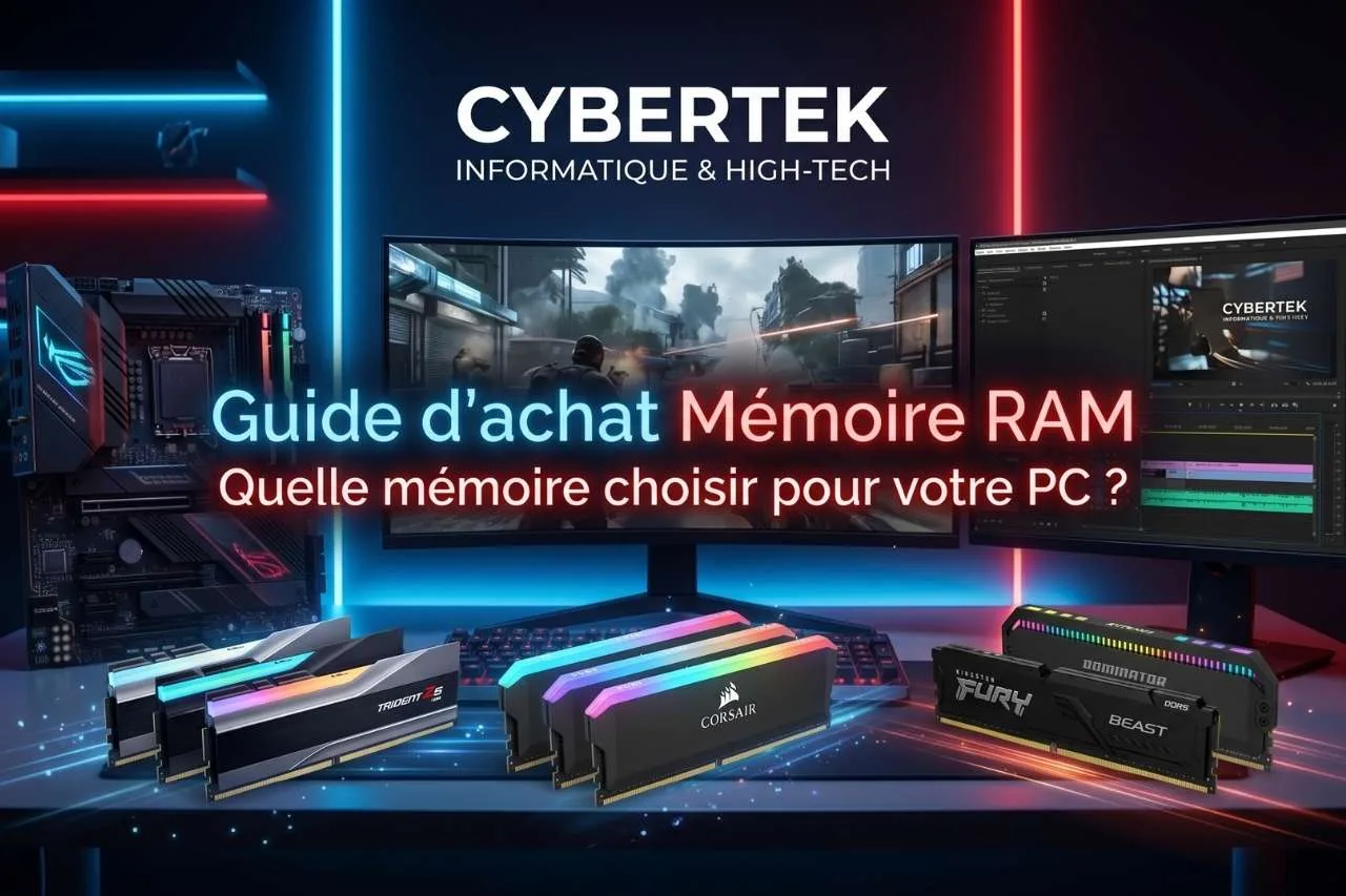 Guide d’achat Mémoire RAM : Comment booster les performances de votre PC ?