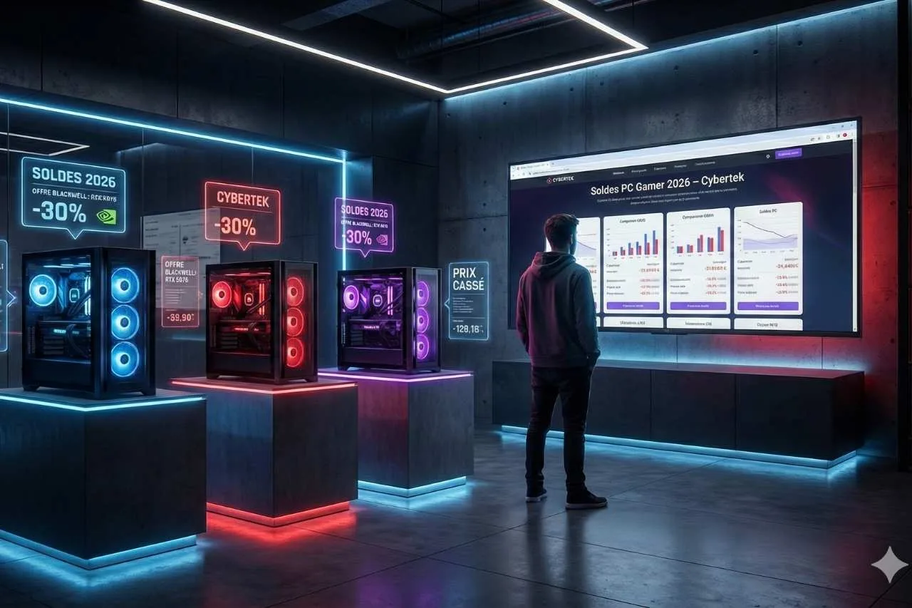Soldes PC bureau 2026 : Le Guide pour dénicher votre PC en solde chez Cybertek
