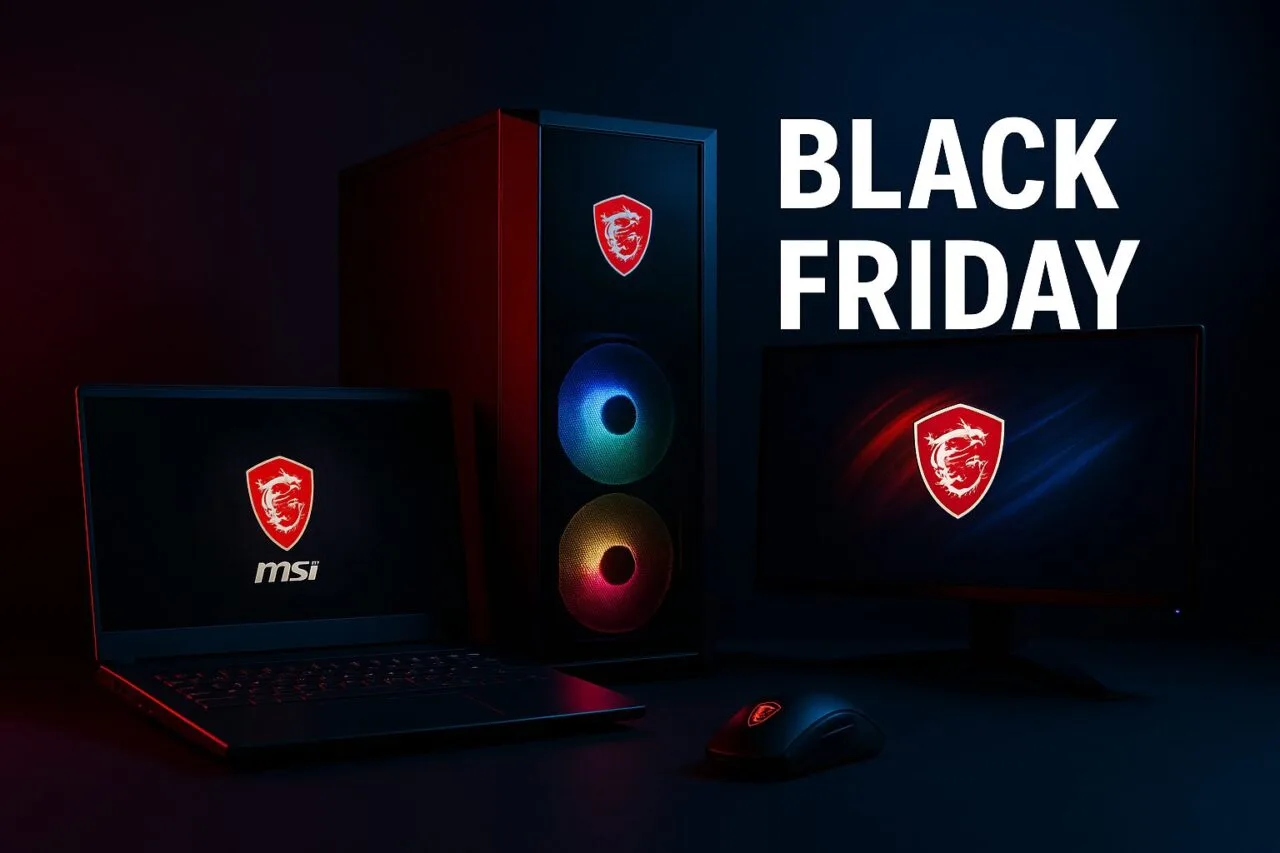 Black Friday MSI : PC portables et cartes graphiques en promotions